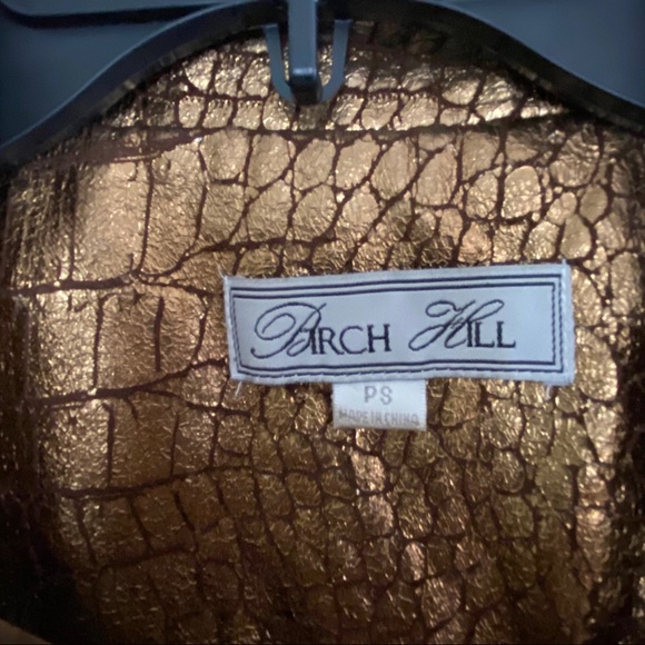 Birch Hill Bronze Snakeskin Print Jacket - Picture 4 of 8